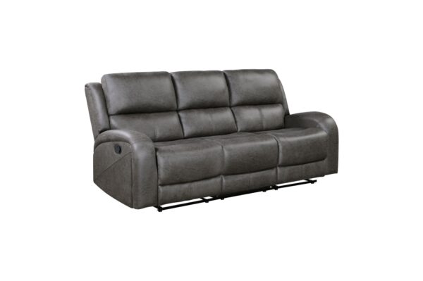 9601GY Seating-Pagosa Collection 2pc Set: Sofa, Love