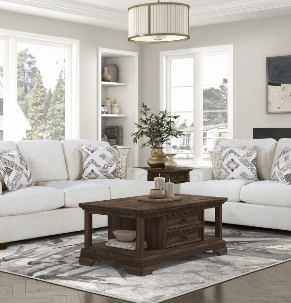 9603CR Seating-Orson Collection 2pc Set: Sofa, Love