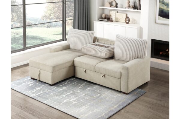 9605BE Seating-Gallatin Collection 2-Piece Sectional with Right...