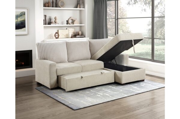 9605BE Seating-Gallatin Collection 2-Piece Sectional with Right...