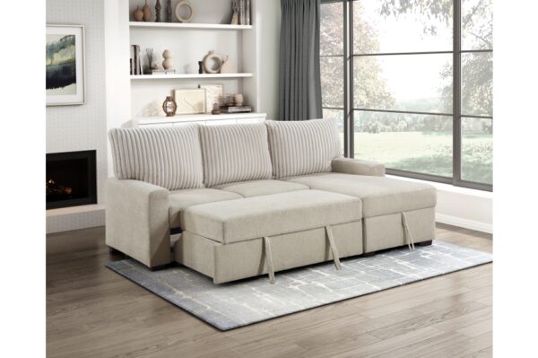 9605BE Seating-Gallatin Collection 2-Piece Sectional with Right...