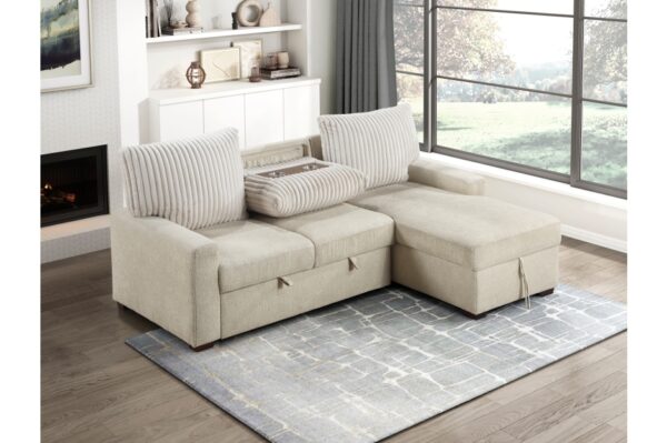 9605BE Seating-Gallatin Collection 2-Piece Sectional with Right...