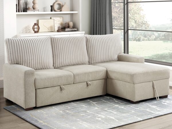 9605BE Seating-Gallatin Collection 2-Piece Sectional with Right...