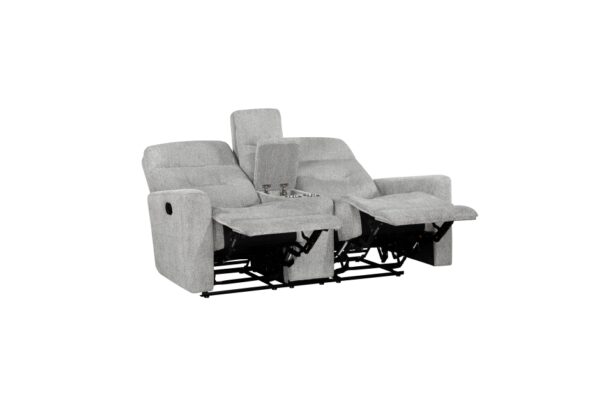 9610GY Seating-Lyndon Collection 2pc Set: Sofa, Love