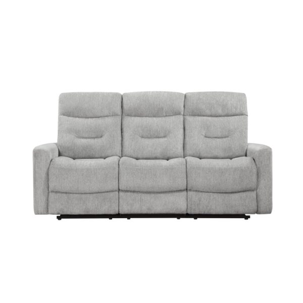 9610GY-3 Double Reclining Sofa