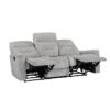 9610GY-3 Double Reclining Sofa