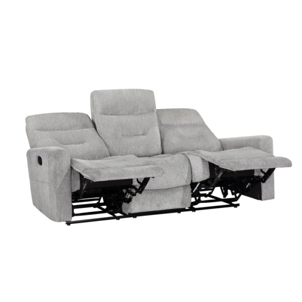 9610GY-3 Double Reclining Sofa