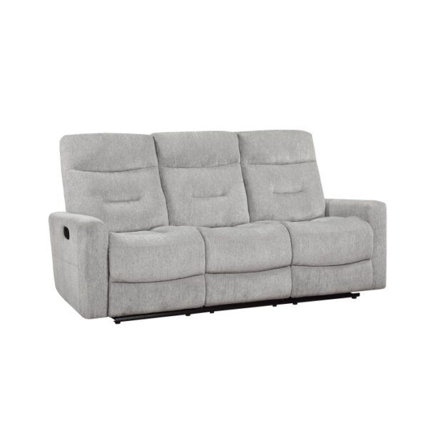 9610GY-3 Double Reclining Sofa