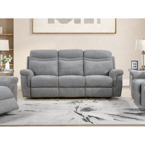 9619GY-3PW POWER DOUBLE RECLN SOFA W/ U...
