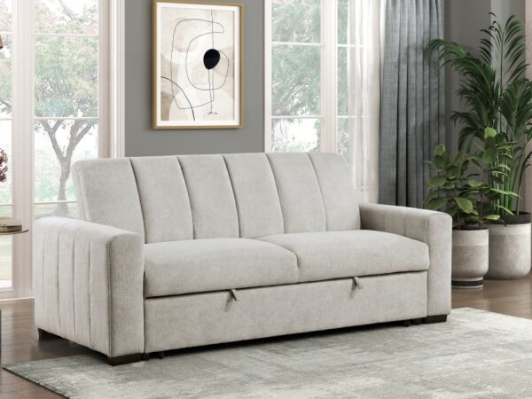 9622LG Seating-Michah Collection Convertible Sofa with Pull-o...