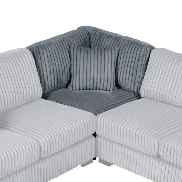 9623GY*5LU2R 5-Piece Sectional with Left ...