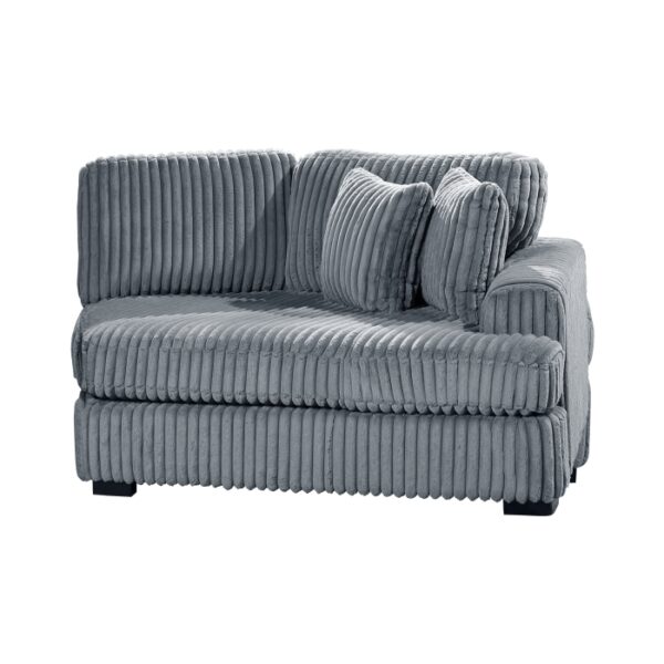 9623GY*42LRU 4-Piece Sectional with Right...