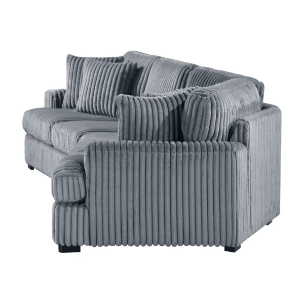 9623GY*22LRU 2-Piece Sectional with Right...