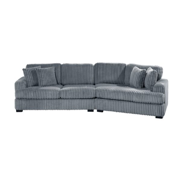 9623GY*22LRU 2-Piece Sectional with Right...