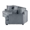 9623GY Seating-Warwick Collection 4-Piece Sectional with Right...