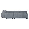 9623GY Seating-Warwick Collection 4-Piece Sectional with Right...