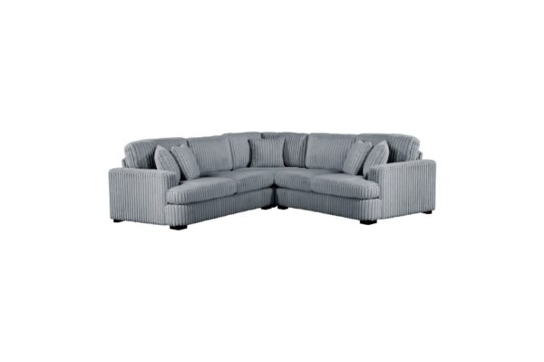 9623GY Seating-Warwick Collection 4-Piece Sectional with Right...