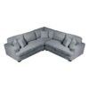 9623GY Seating-Warwick Collection 4-Piece Sectional with Right...