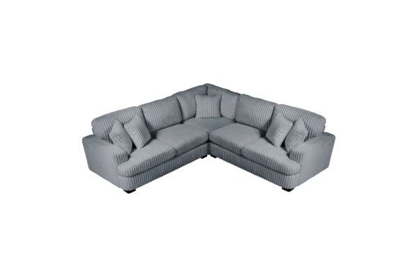 9623GY Seating-Warwick Collection 4-Piece Sectional with Right...