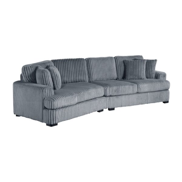 9623GY*2LU2R 2-Piece Sectional with Left ...