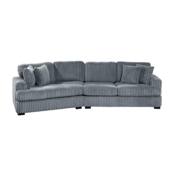 9623GY*2LU2R 2-Piece Sectional with Left ...