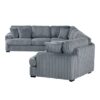 9623GY*42LRU 4-Piece Sectional with Right...