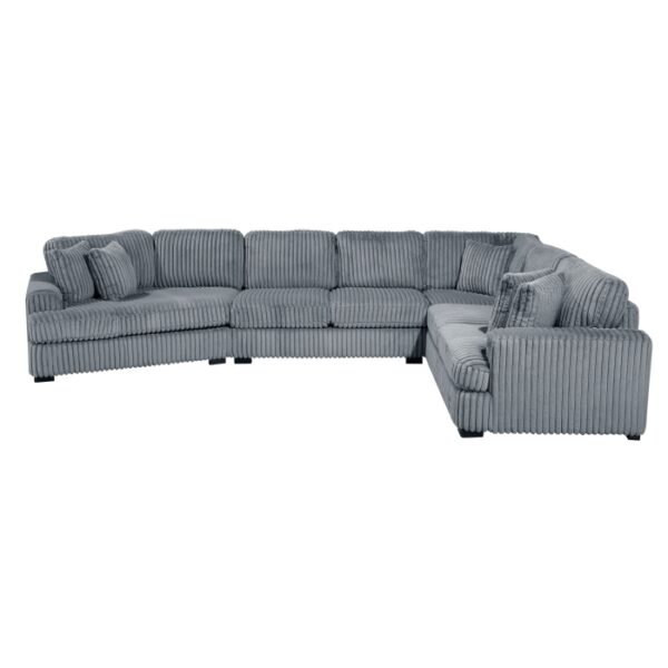 9623GY*4LU2R 4-Piece Sectional with Left ...