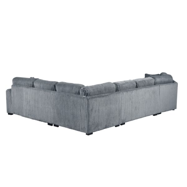 9623GY*4LU2R 4-Piece Sectional with Left ...