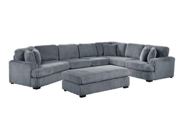 9623GY*5LU2R 5-Piece Sectional with Left ...