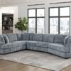 9623GY Seating-Warwick Collection 4-Piece Sectional with Right...