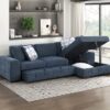 9624BU Seating-Raife Collection 4-Piece Sectional with Right...