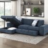 9624BU Seating-Raife Collection 4-Piece Sectional with Right...