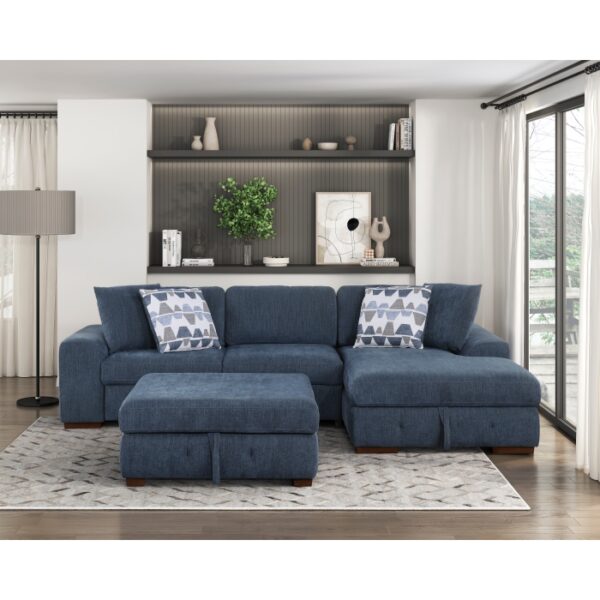 9624BU*32LRC 3-Piece Sectional with Right...