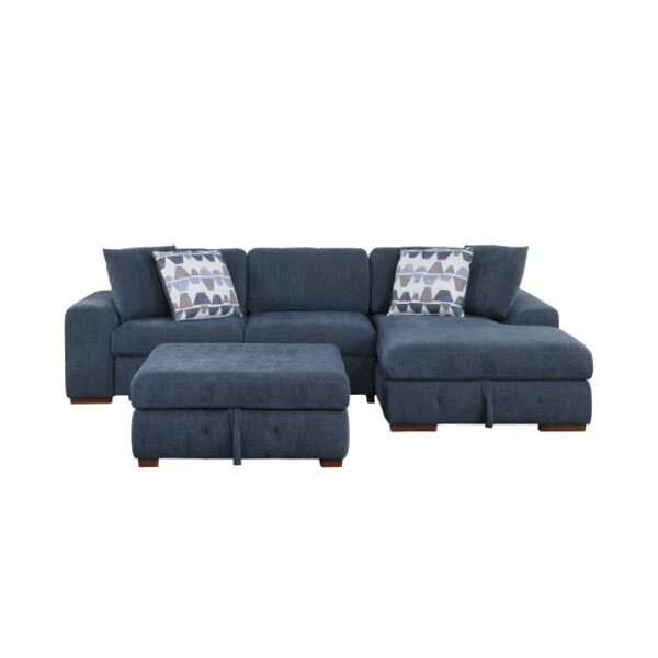 9624BU*32LRC 3-Piece Sectional with Right...