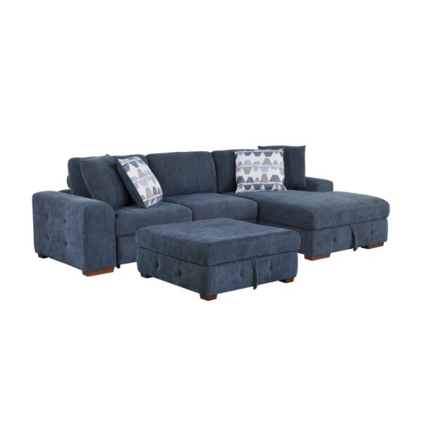 9624BU*32LRC 3-Piece Sectional with Right...