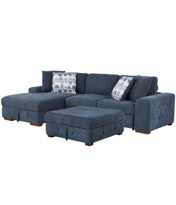 9624BU*3LC2R 3-Piece Sectional with Left ...
