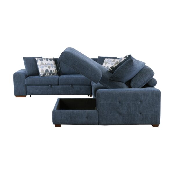 9624BU*52LRC 5-Piece Sectional with Right...