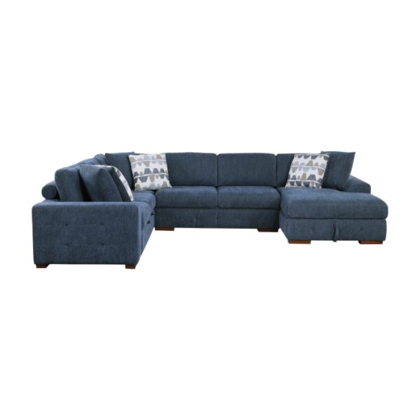 9624BU*52LRC 5-Piece Sectional with Right...