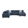 9624BU Seating-Raife Collection 4-Piece Sectional with Right...