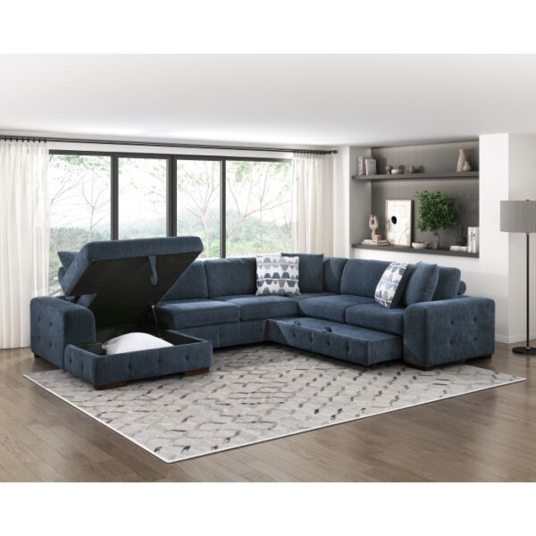 9624BU*42RLC 4-Piece Sectional with Left ...