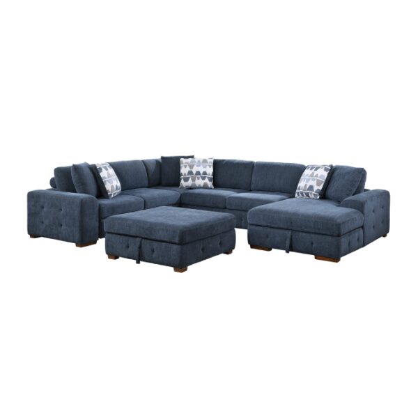 9624BU*52LRC 5-Piece Sectional with Right...