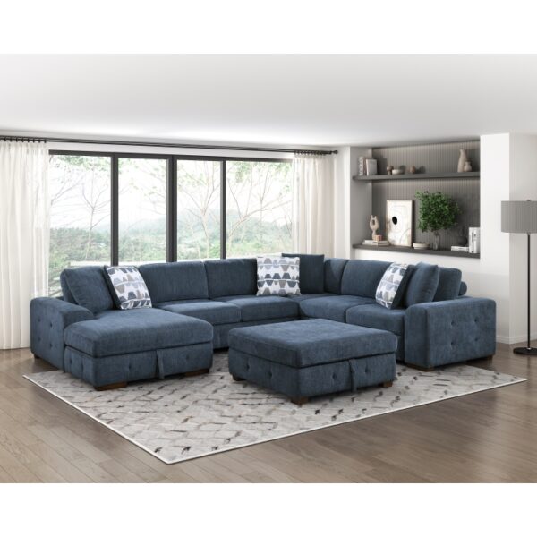9624BU*5LC2R 5-Piece Sectional with Left ...