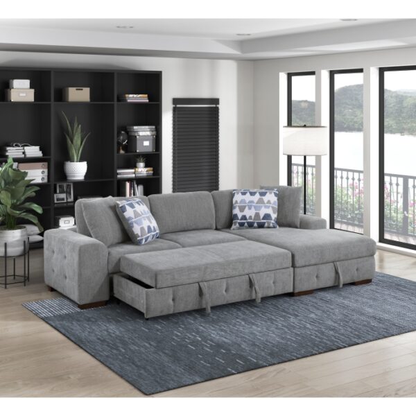 9624GY*22LRC 2-Piece Sectional with Right...