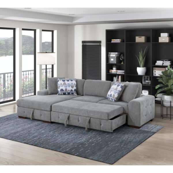 9624GY*2LC2R 2-Piece Sectional with Left ...