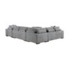 9624GY Seating-Raife Collection 4-Piece Sectional with Right...