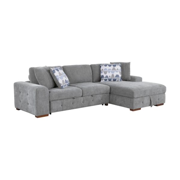 9624GY*32LRC 3-Piece Sectional with Right...