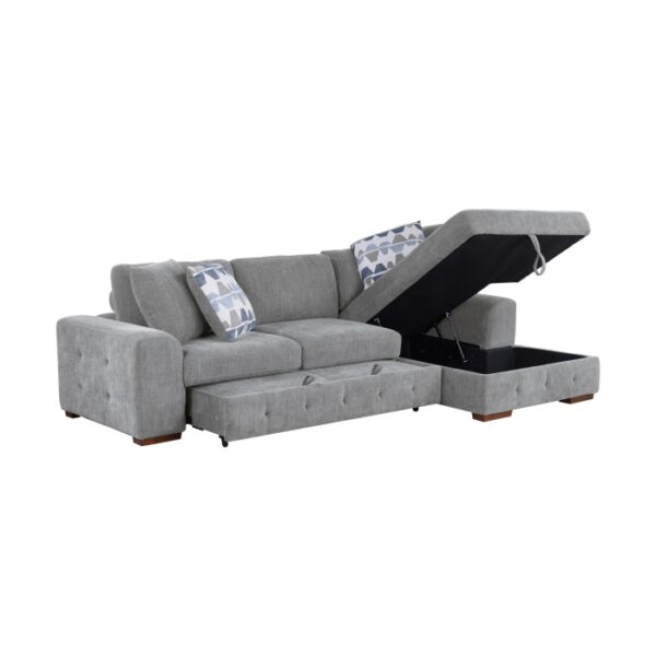 9624GY*32LRC 3-Piece Sectional with Right...