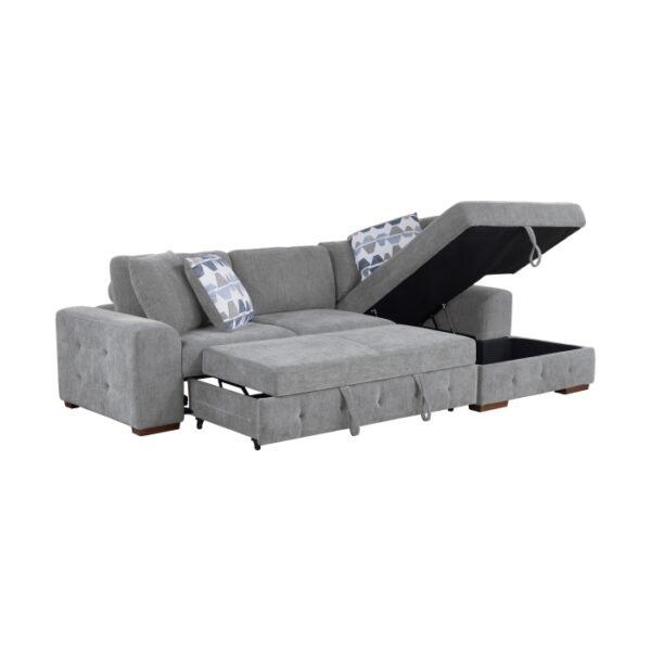 9624GY*32LRC 3-Piece Sectional with Right...