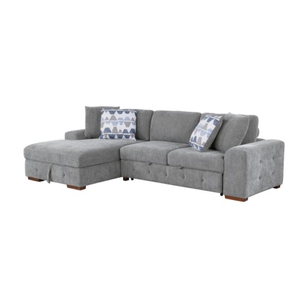 9624GY*3LC2R 3-Piece Sectional with Left ...