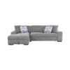 9624GY*3LC2R 3-Piece Sectional with Left ...